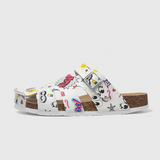 Zuecos Isolde con Hebilla de Corcho