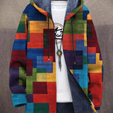 Diego | Chaqueta unisex con capucha inspirada en arte de lujo