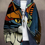 Diego | Chaqueta unisex con capucha inspirada en arte de lujo