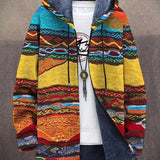 Elena | Chaqueta unisex con capucha inspirada en arte de lujo