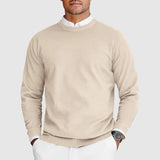 Casper | Suéter de Cuello Redondo para Hombre Blanco