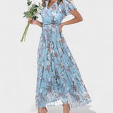 Andreia - Vestido largo floral