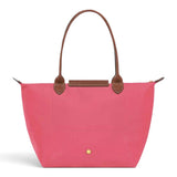 Bolso shopper plegable Susana, coral rosa, vista posterior