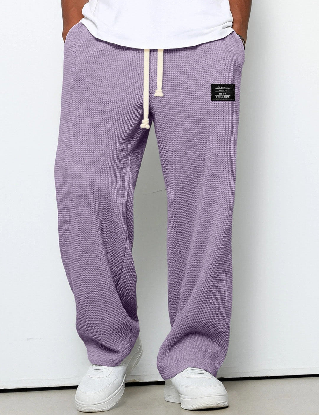 Nicolas | Pantalones de pierna ancha y cintura ajustable