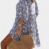 Daniela Vestido Mini Boho Floral