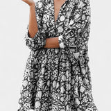 Daniela Vestido Mini Boho Floral