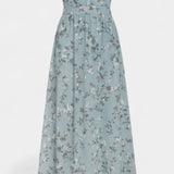 Amara Vestido Maxi Floral con Escote en V