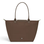 Bolso shopper plegable Anabel, topo, en uso