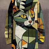 Lucas | Chaqueta unisex con capucha inspirada en arte de lujo