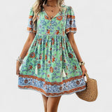 Marta - Vestido boho floral