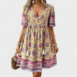 Marta - Vestido boho floral