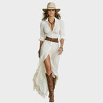 Vestido maxi elegante Ester, vista frontal