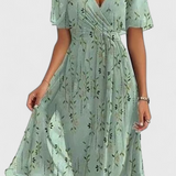 Carene Vestido Midi con Escote en V