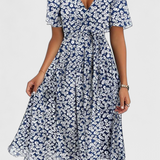 Carene Vestido Midi con Escote en V