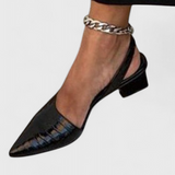 Ava Slingback de Tacón Elegante con Punta Fina