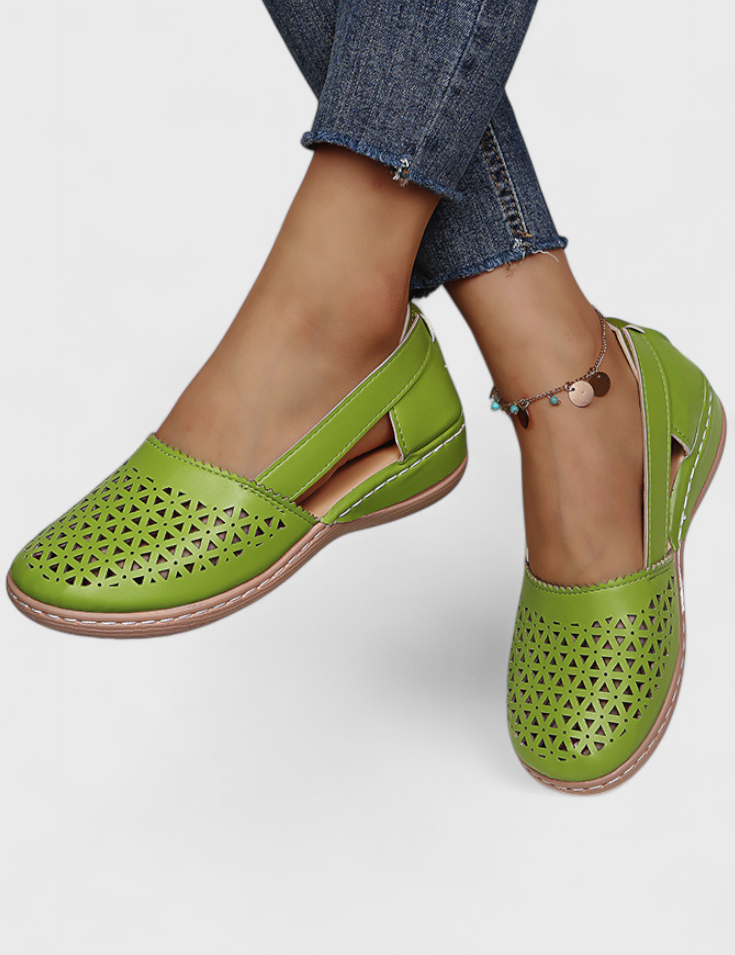 Lisanas Zapatos Ortopédicos con Diseño Calado