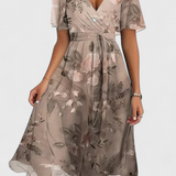 Carene Vestido Midi con Escote en V