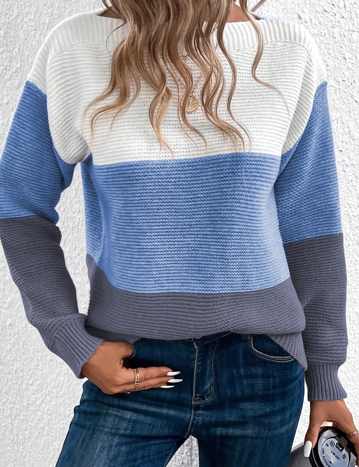 Soria Jersey de Mezcla de Lana con Toque Suave