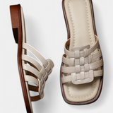 Roma Sandalias Planas Trenzadas