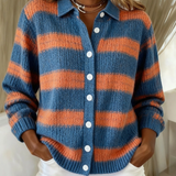 Livia | Chaqueta de punto a rayas