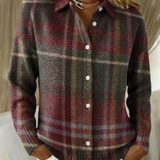 Eleanor | Chaqueta de punto a cuadros clásica