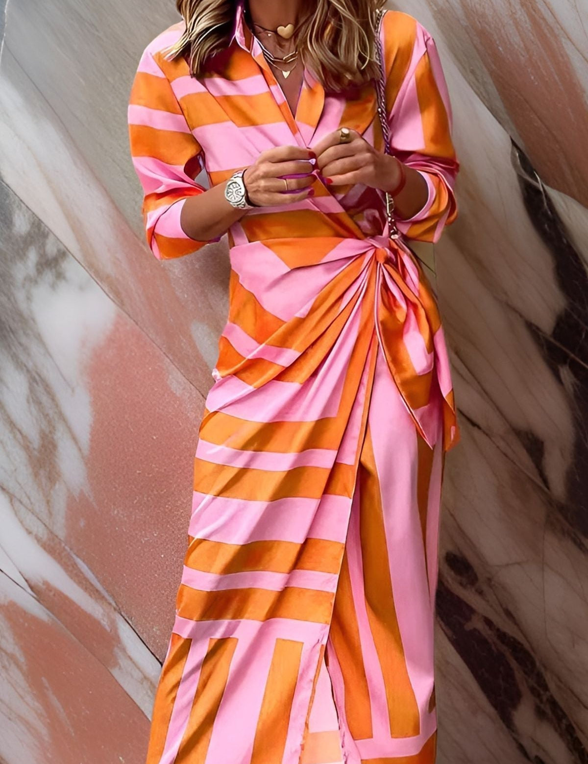 Amalia – Vestido largo de primavera