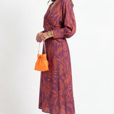 Isadora™ – Vestido Midi Elegante con Estampado de Encanto Atemporal