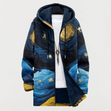 Amelie – Chaqueta con patrón de cielo estrellado