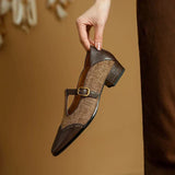 Sophie – Zapatos vintage con hebilla