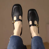 Emilia – Zapatos T-Steg de estilo vintage