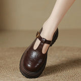 Luisa – Zapatos Vintage-T-Steg