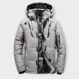 Álvaro | Parka masculina de invierno sólida