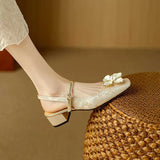 Mathilde – Zapatos de mujer elegantes con detalle floral