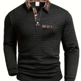 Mario™ | Polo de estilo urbano negro