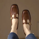 Emilia – Zapatos T-Steg de estilo vintage
