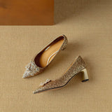 Theresa – Zapatos de Brillo