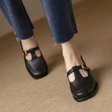 Emilia – Zapatos T-Steg de estilo vintage
