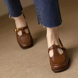 Emilia – Zapatos T-Steg de estilo vintage