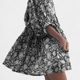 Daniela Vestido Mini Boho Floral