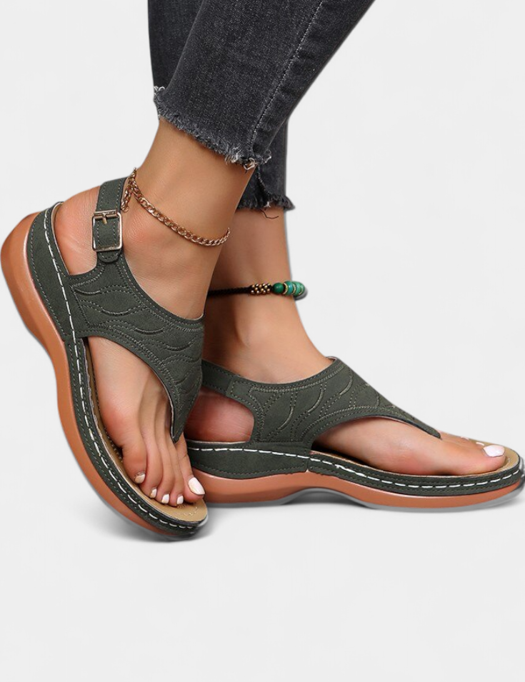 Cristina Sandalias Ergonómicas con Plantilla Ortopédica