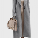 Chloe Abrigo Estructurado Elegante de Largo Completo