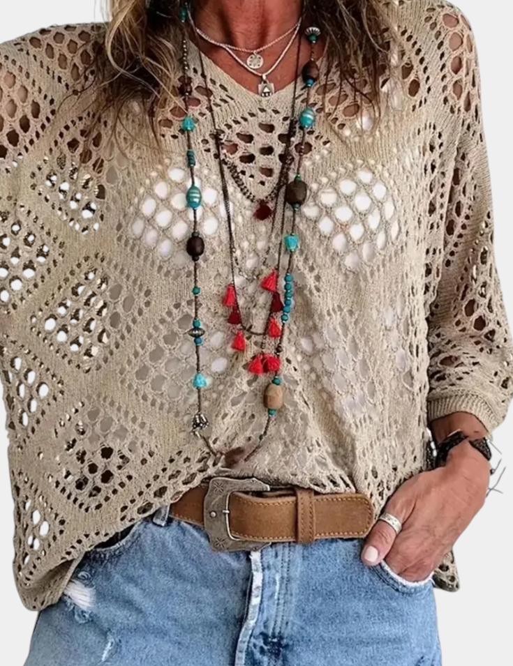 Blusa de Encaje Fern