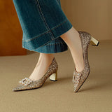 Theresa – Zapatos de Brillo