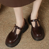 Luisa – Zapatos Vintage-T-Steg