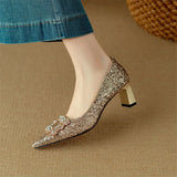 Theresa – Zapatos de Brillo