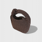 Remi Bolso Mini Woven con Detalle de Nudo