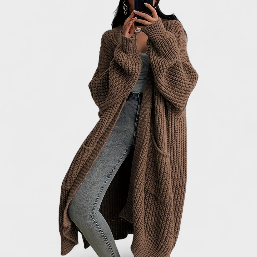 Teresa – Cárdigan largo y cómodo que inspira confianza