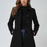 CHAQUETA FIT & FLARE ELEGANTE