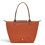 Bolso shopper plegable Catalina, naranja óxido, vista posterior
