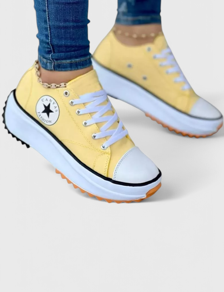 Taya Zapatillas de Lona Chunky